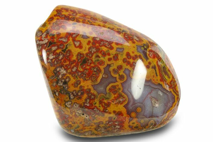 Polished Berber Agate - Kerrouchen, Morocco #283983